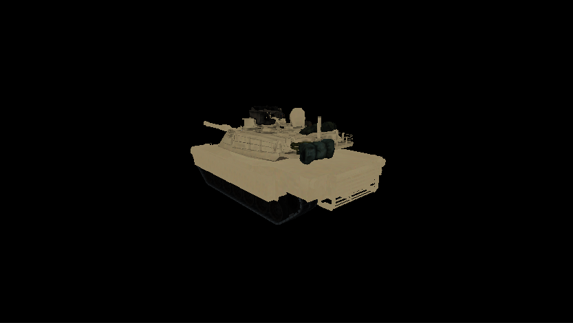 M1A2艾布拉姆斯炮塔